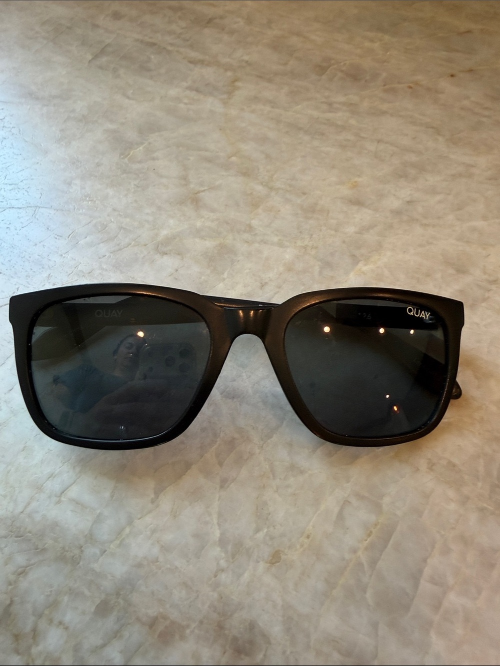 Quay Australia Legacy Polarized Sunglasses | Black | Unisex